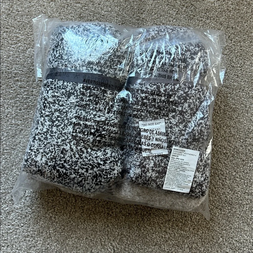 Barefoot Dreams CozyChic socks: bundle of 4